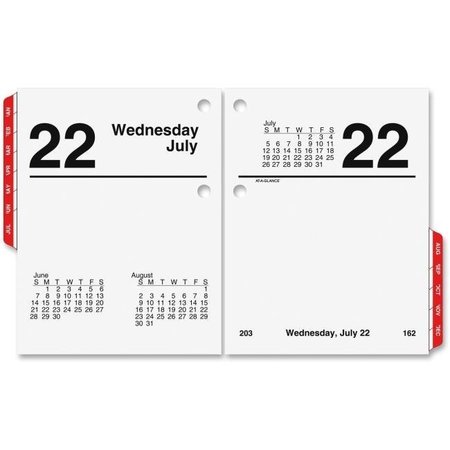AT-A-GLANCE At A Glance AAGE91950 Compact Desk Calendar Refill AAGE91950